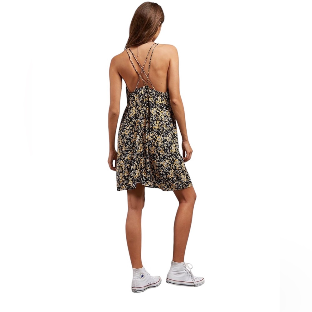 VOLCOM you want this strappy floral dress